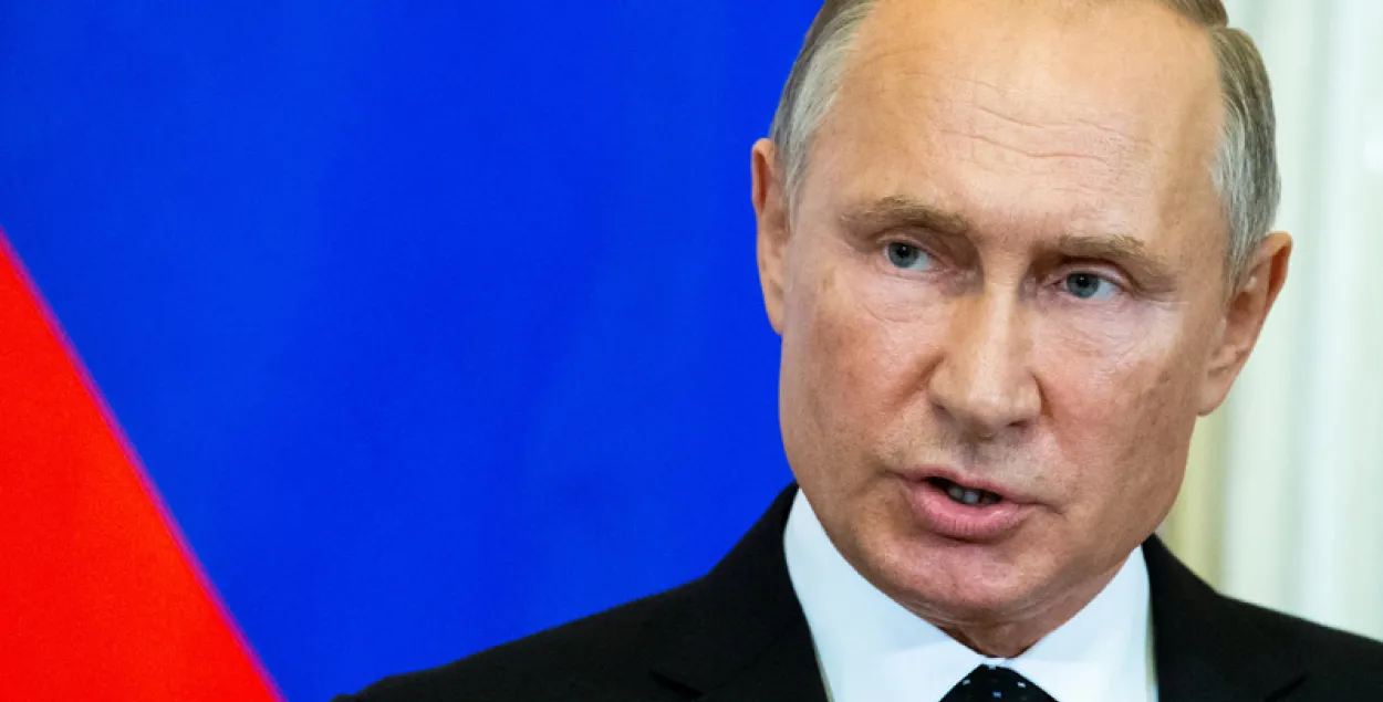 Пуцін: Іл-20 у Сірыі загінуў у выніку ланцуга выпадковых абставін