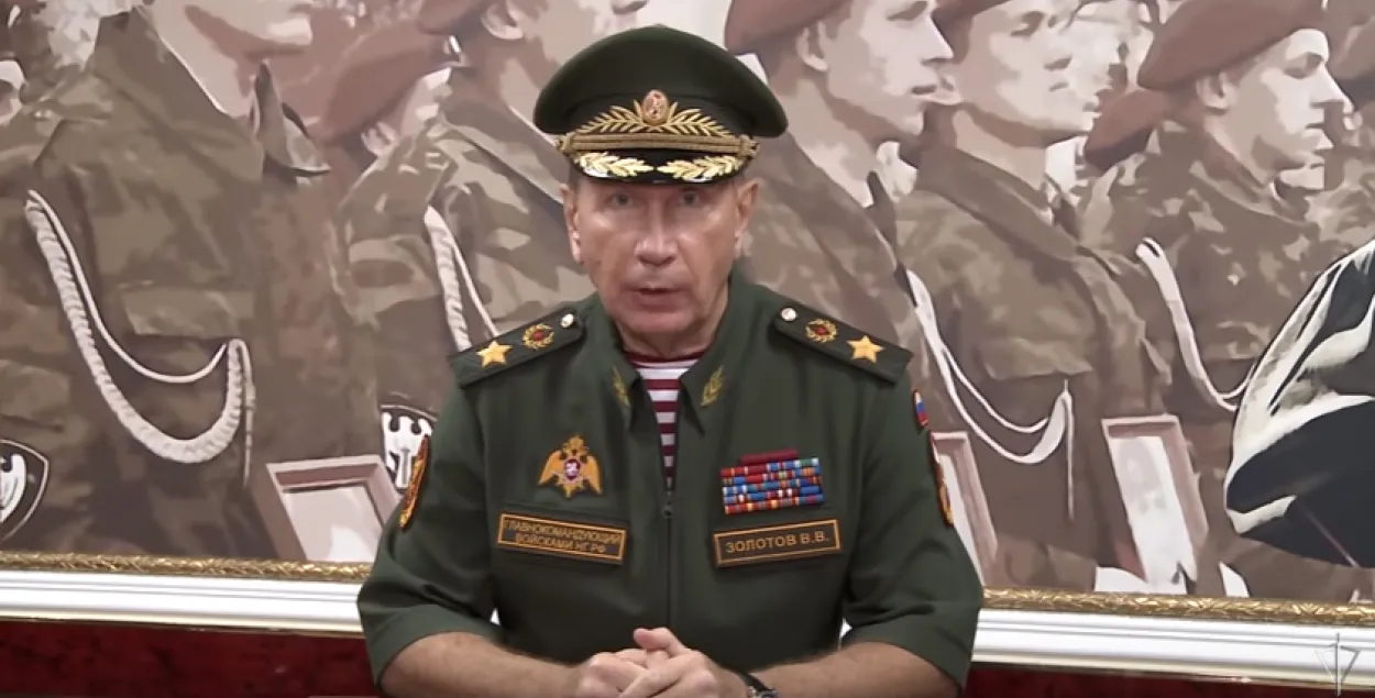Виктор Золотов. Кадр из видео​