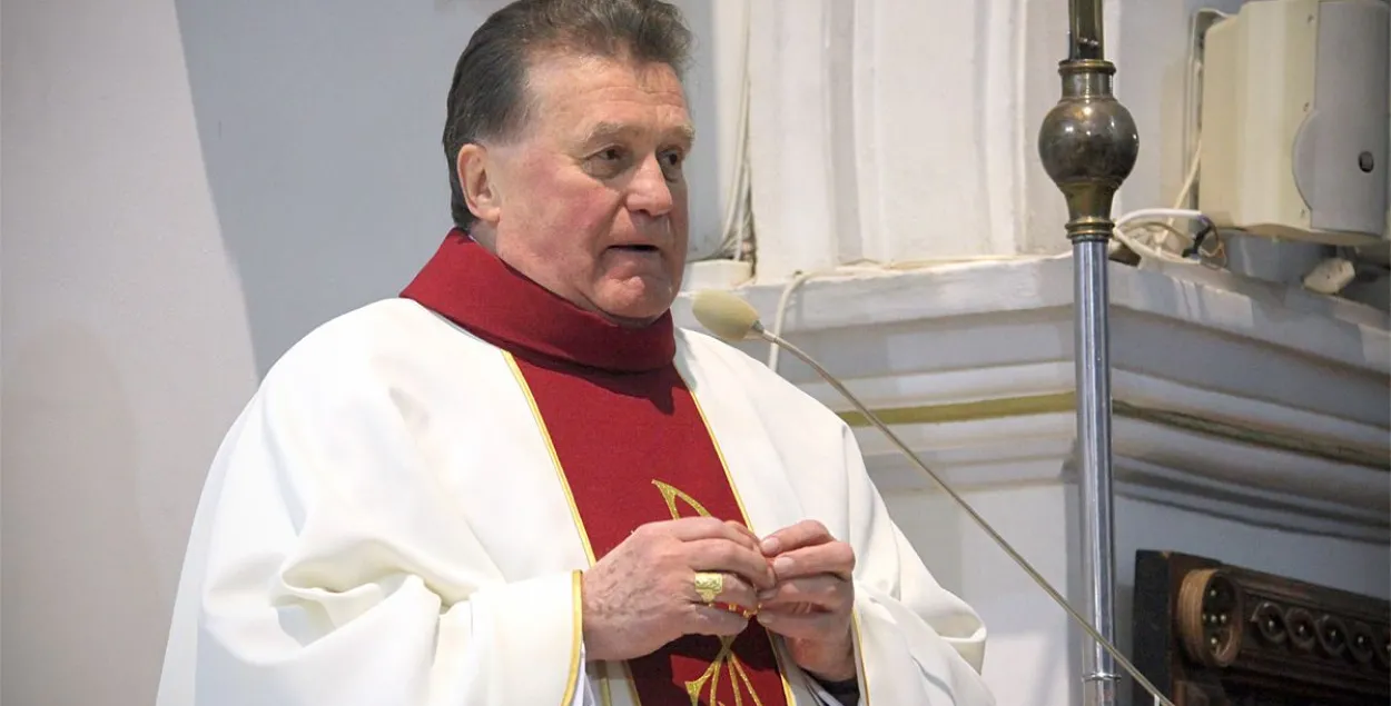 Настоятель Красного костела Владислав Завальнюк / catholic.by
