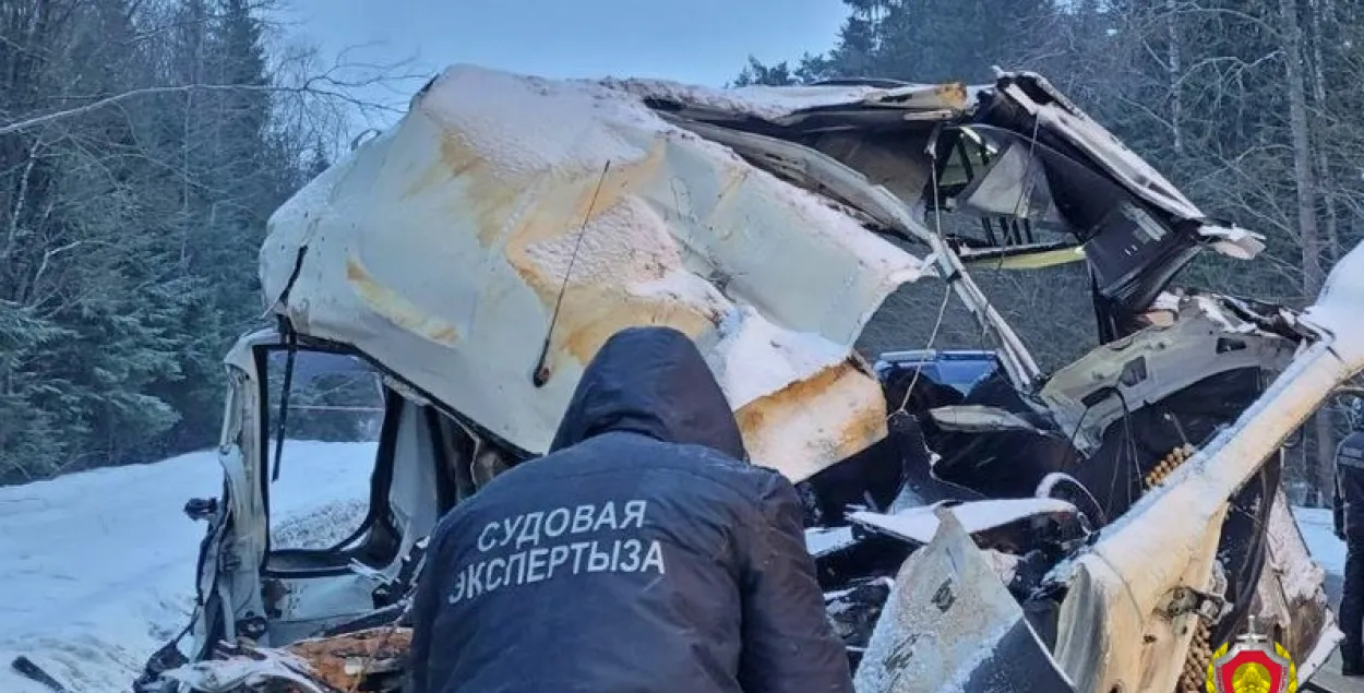 На месцы смяротнай аварыі каля Смалявічаў / sudexpert.gov.by
