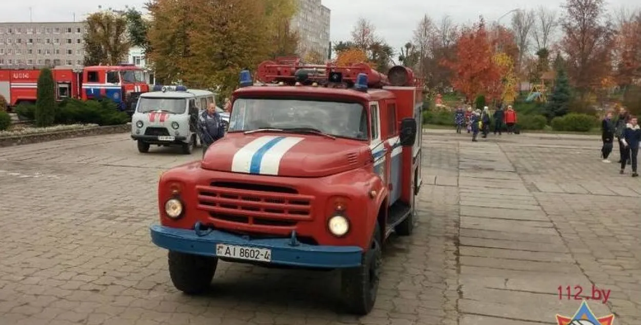 У Смаргоні са школы эвакуявалі амаль 400 дзяцей