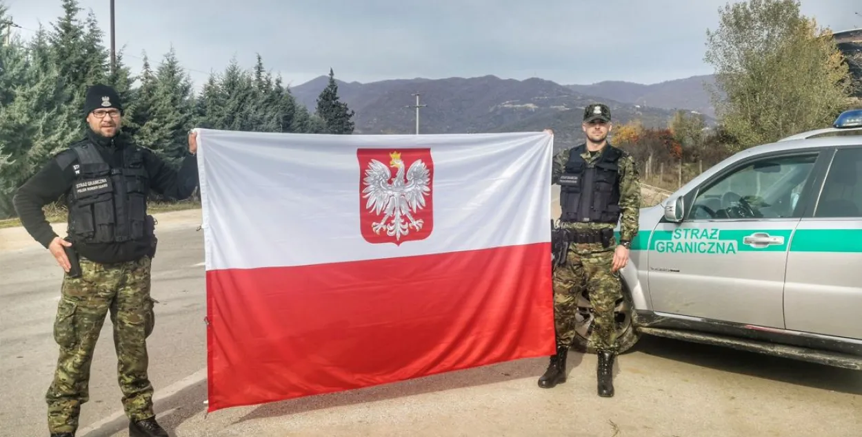 На думку Сяргея Чалага, санкцыі ад ЕС блякнуць на фоне магчымай транспартнай "заслоны" з боку Польшчы / фота акаўнта Straż Graniczna