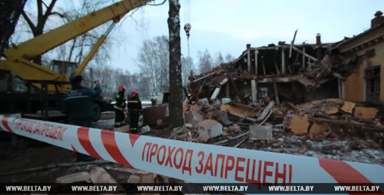 Стан пацярпелых падчас абрынання будынка ў Станькаве здавальняючы