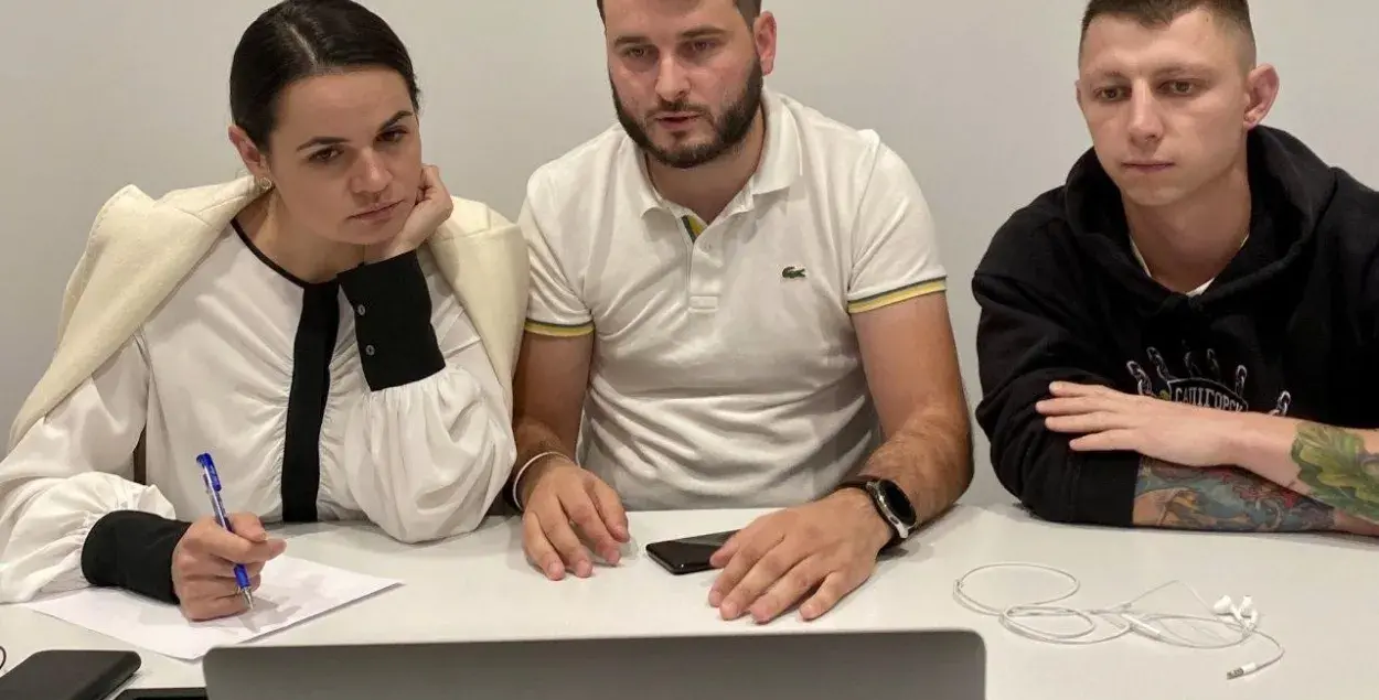 Светлана Тихановская провела переговоры с лидерами стачкомов / t.me/pulpervoi