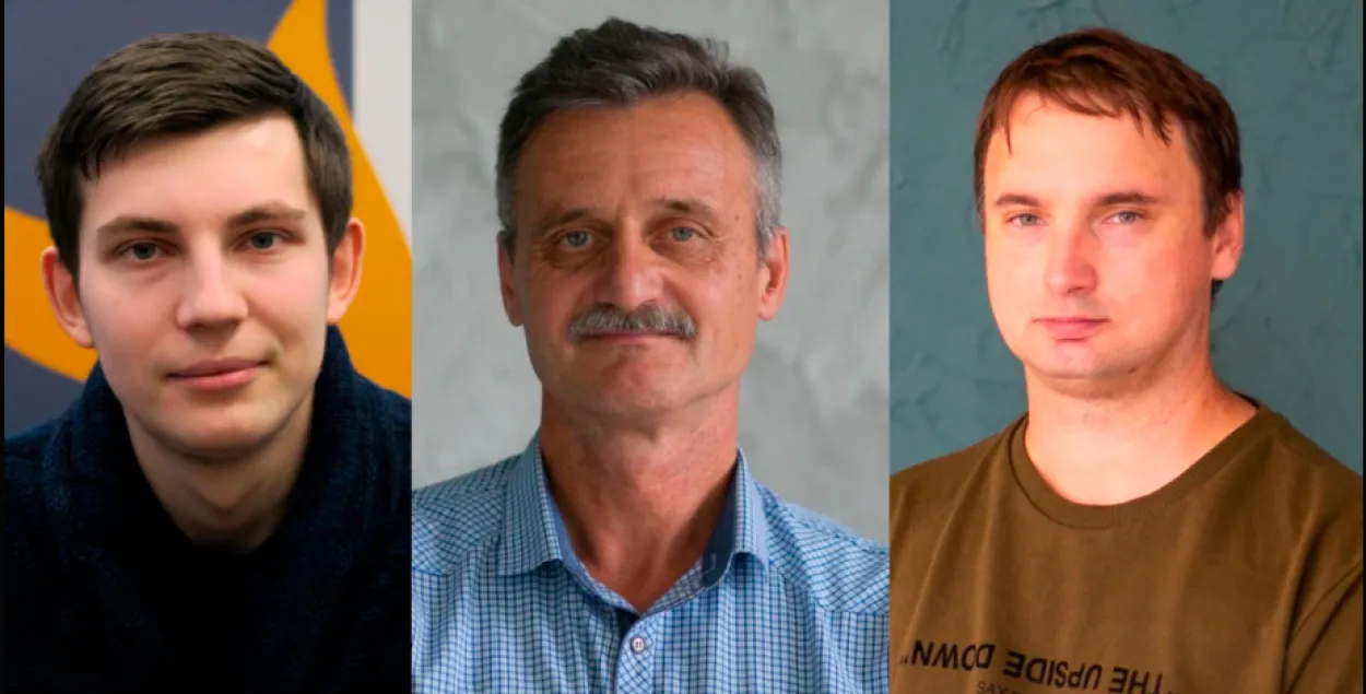 Игорь Лосик, Олег Груздилович, Андрей Кузнечик / svaboda.org

