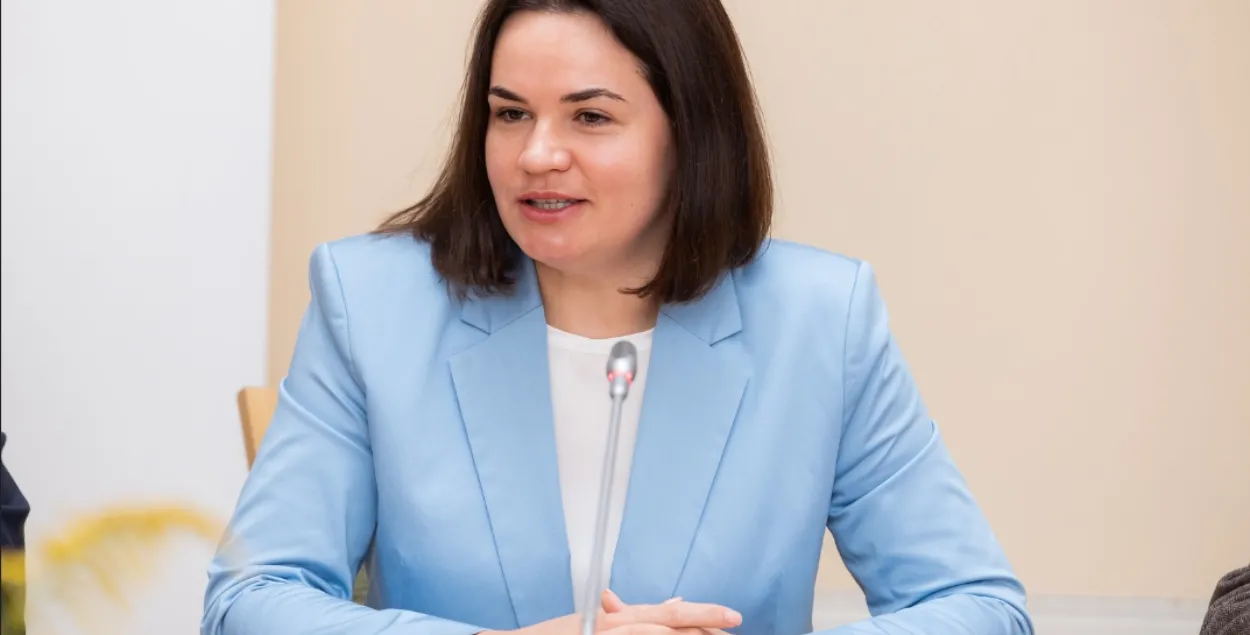 Светлана Тихановская / пресс-служба политика
