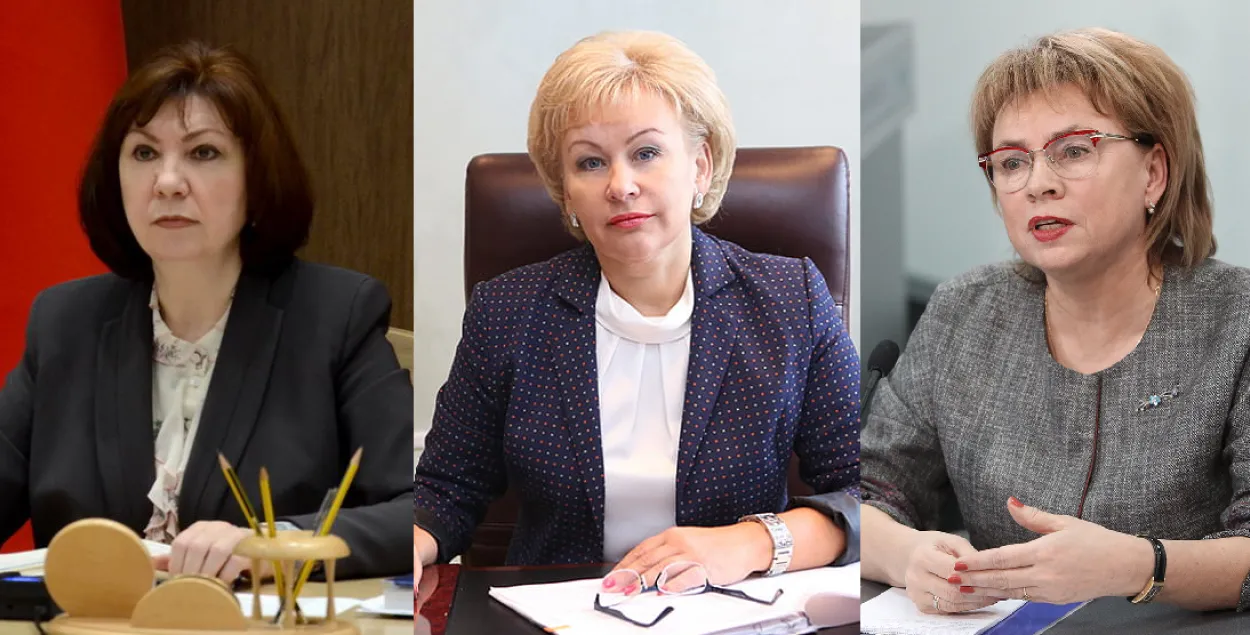 Наталля&nbsp;Качанава,&nbsp;Ірына&nbsp;Касцевіч&nbsp;і&nbsp;Мар'яна&nbsp;Шчоткіна&nbsp;/&nbsp;Еўрарадыё&nbsp;