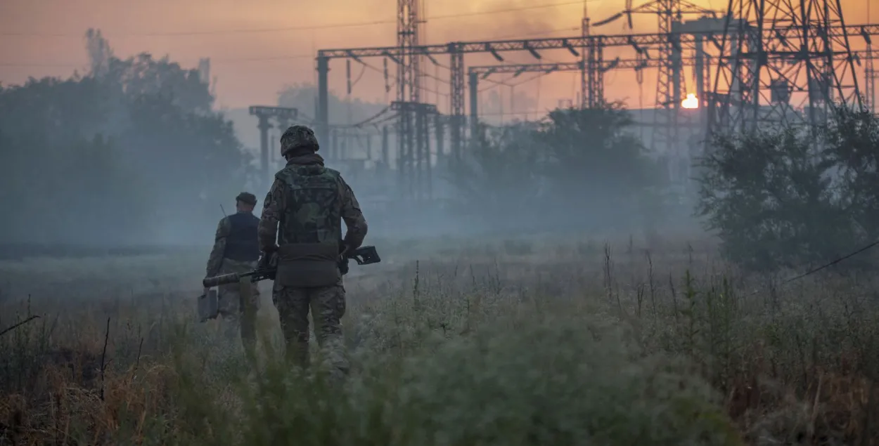 Украінскія вайскоўцы ў ваколіцах Севераданецка / Reuters
