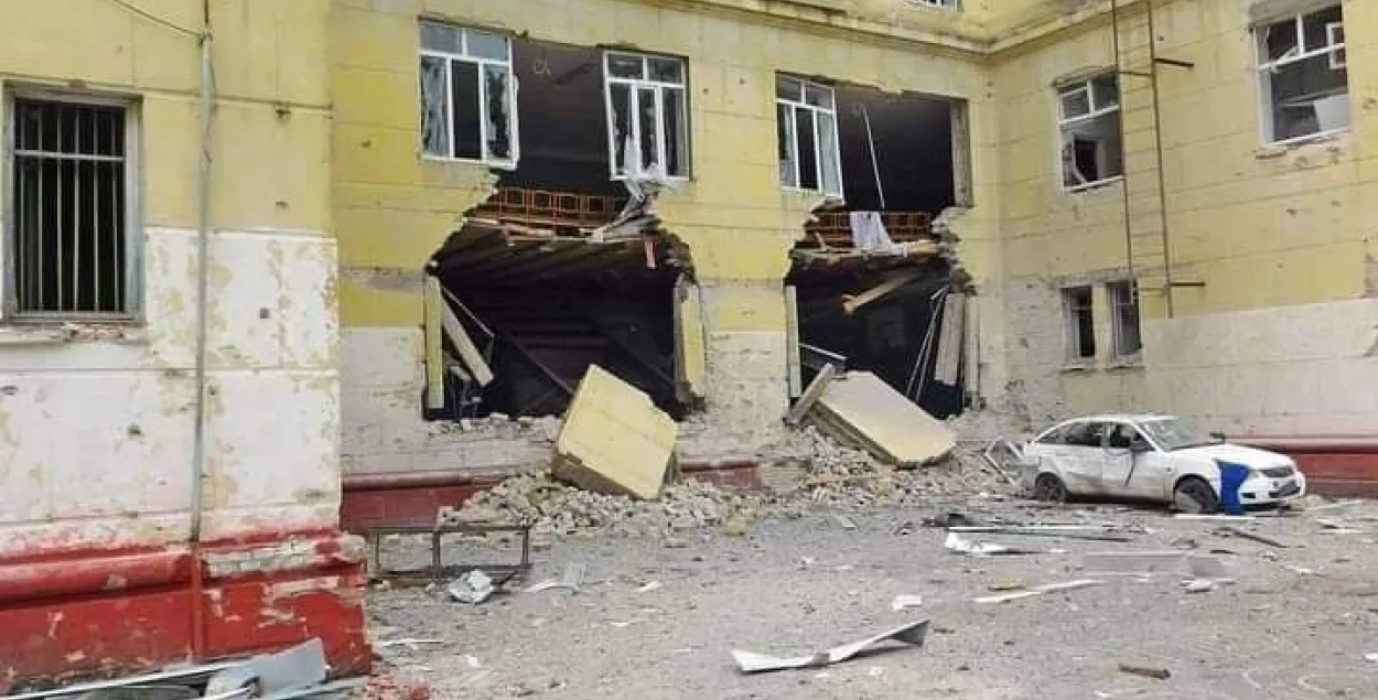 Наступствы абстрэлаў Луганскай вобласці /&nbsp;@luhanskaVTSA