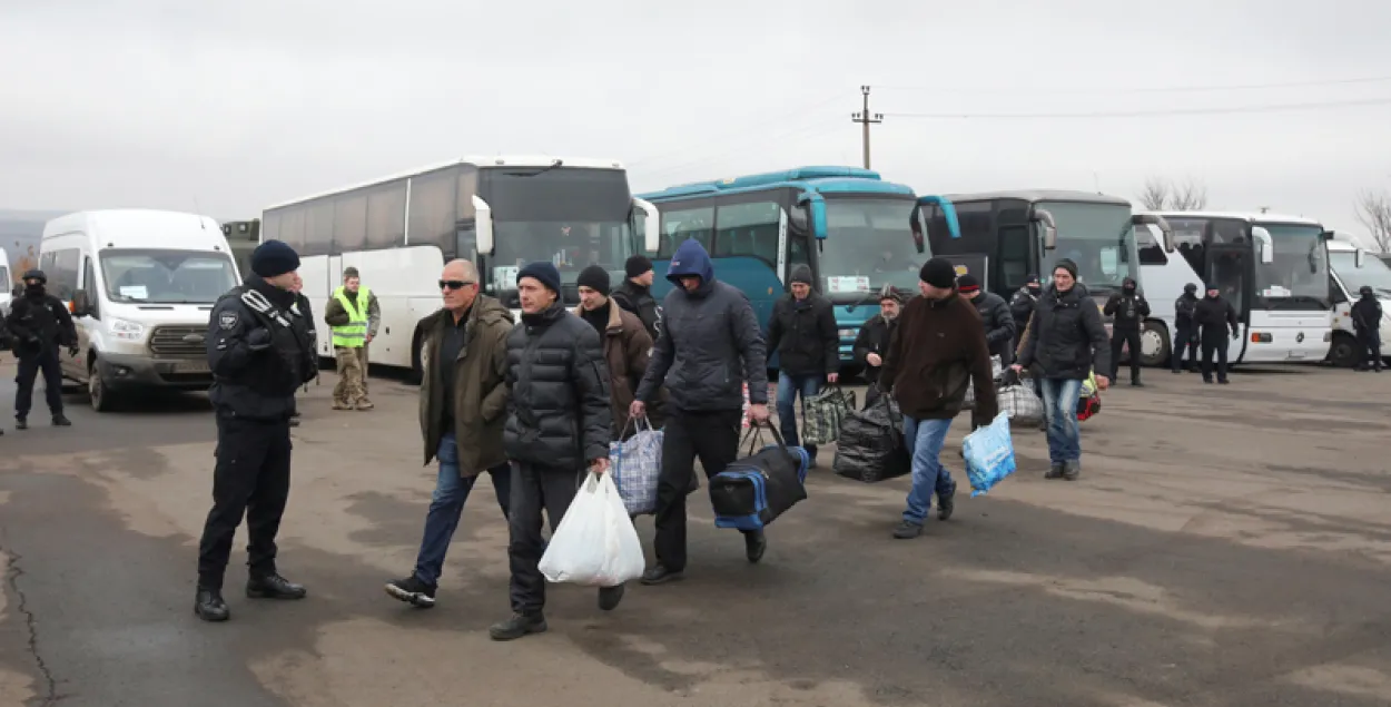 Грамадзяніна Беларусі перадалі ў "ДНР" падчас абмену палоннымі ва Украіне