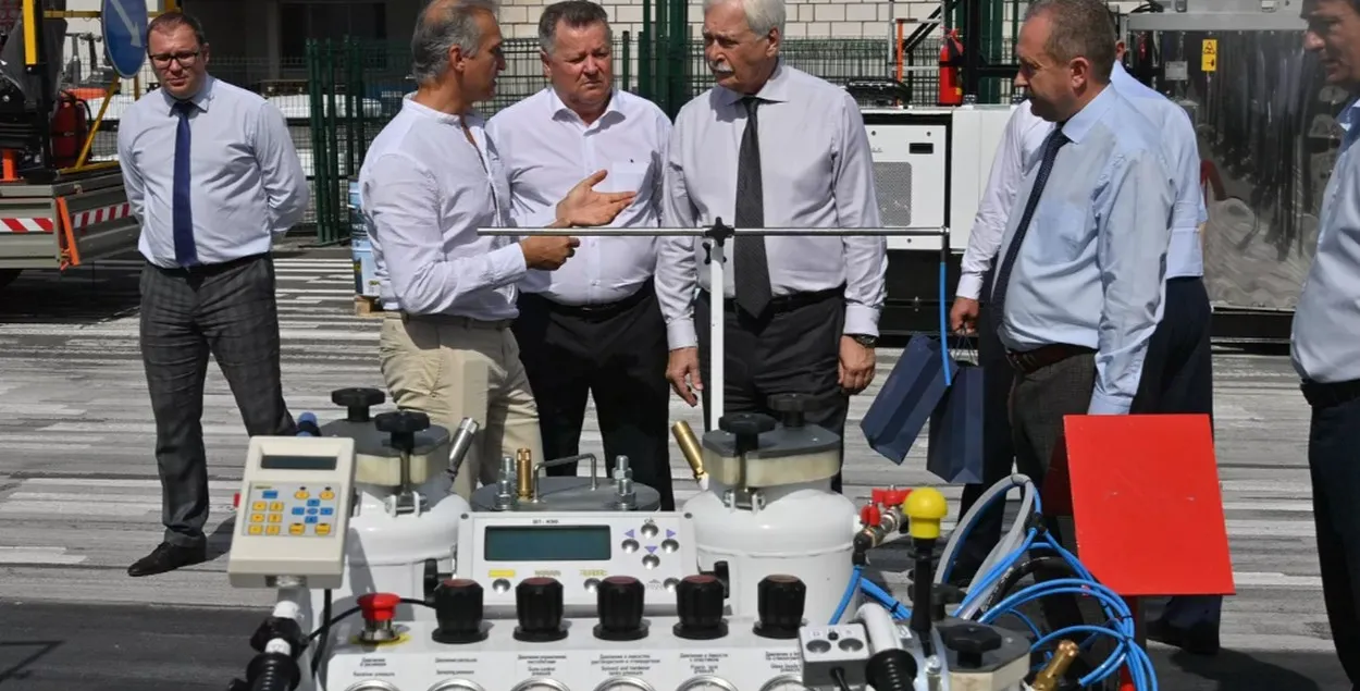 Russian Ambassador Boris Gryzlov at STiM in Brest / sputnik.by
