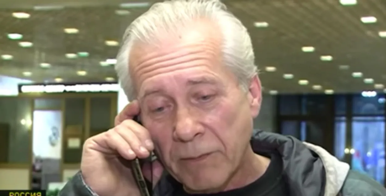 Сяргей Здота. Скрыншот з відэа АНТ