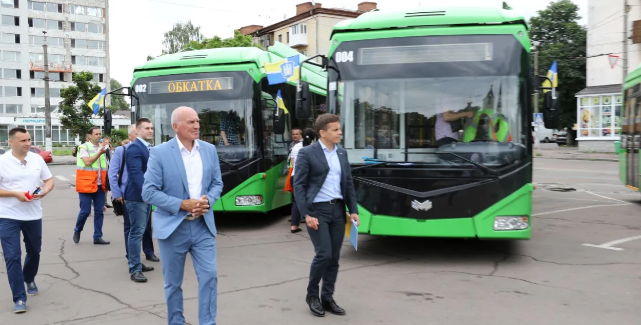 На "аглядзе" беларускіх тралейбусаў у Жытоміры