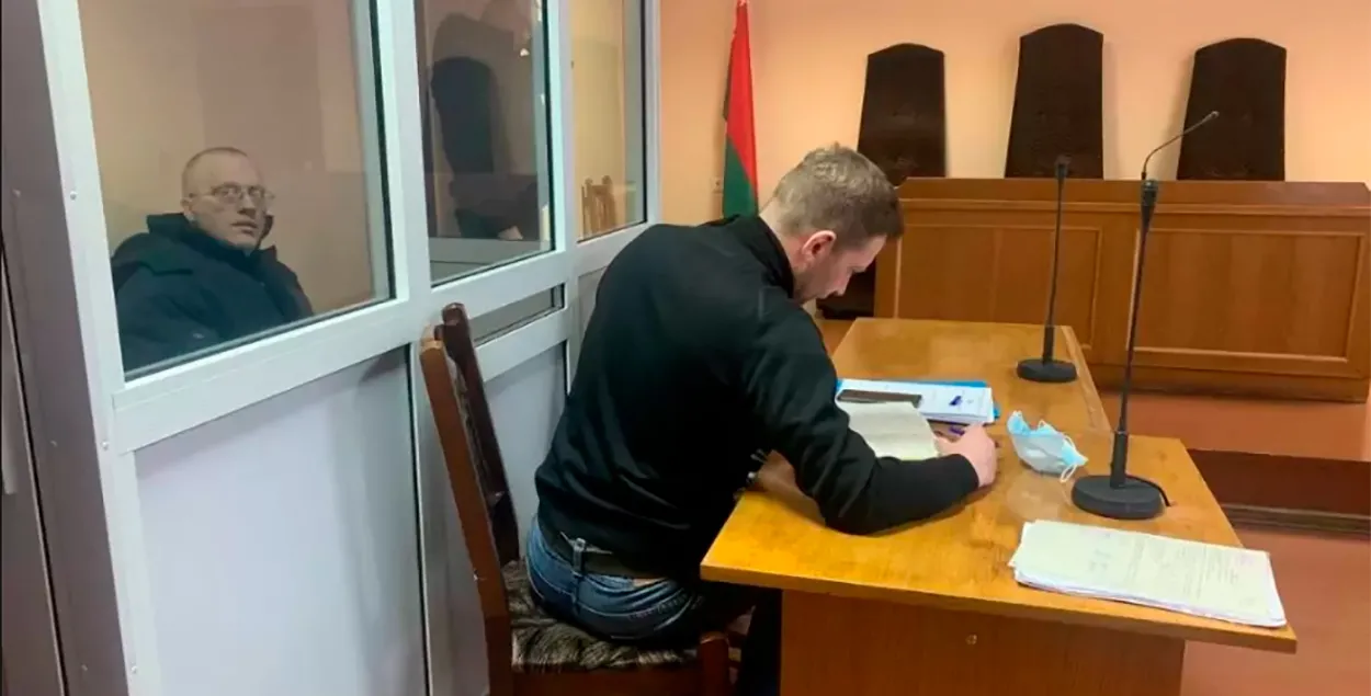 Юрий Зенкович на суде / mlyn.by
