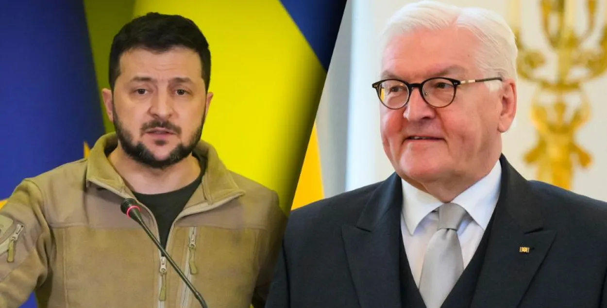Владимир Зеленский и Франк-Вальтер Штайнмайер​ / bild.de