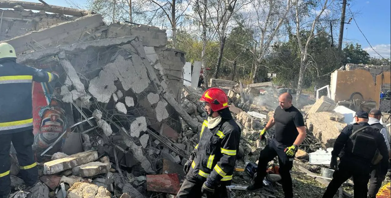 После российского ракетного удара по Харьковской области