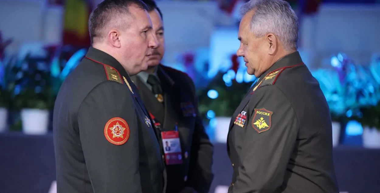 Віктар Хрэнін і Сяргей Шайгу