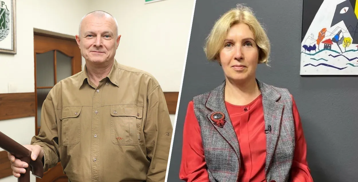 Ігар Шуневіч і Ірына Сідорская