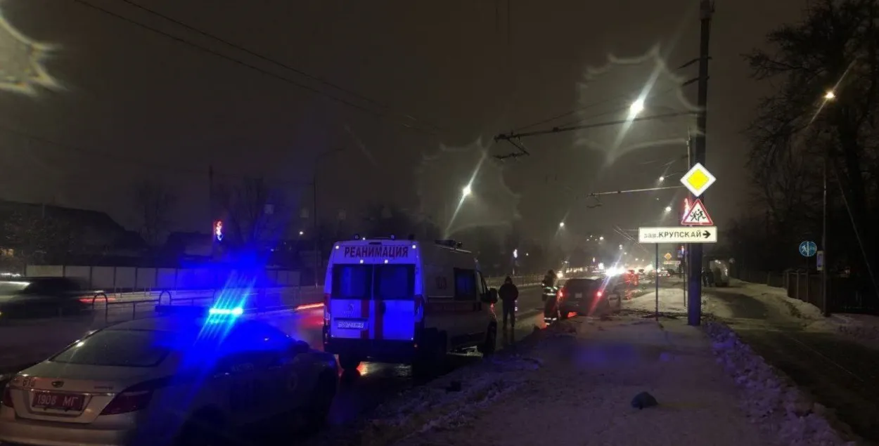 На месцы трагічнага здарэння