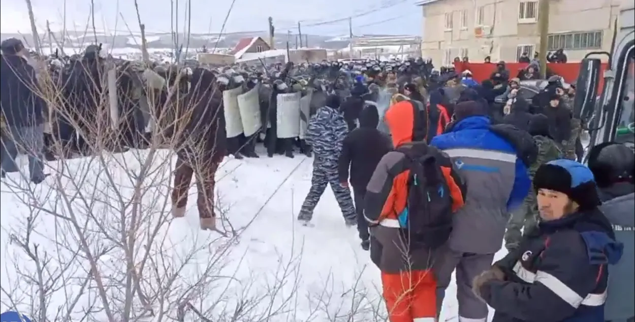 Митинг у суда в Баймаке (Башкортостан)