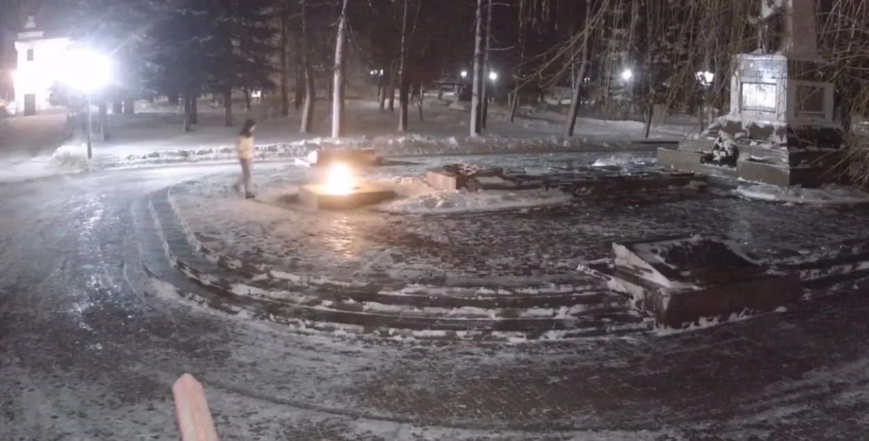 Гродзенец памачыўся на Вечны агонь