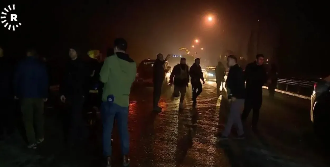 На месте взрывов в Эрбиле&nbsp;
