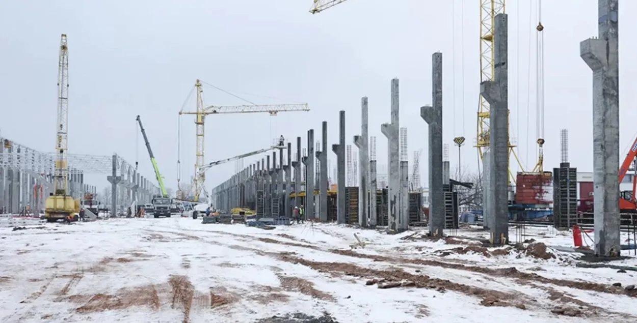 Вялікая будоўля на МАЗе пачалася яшчэ ў 2023 годзе