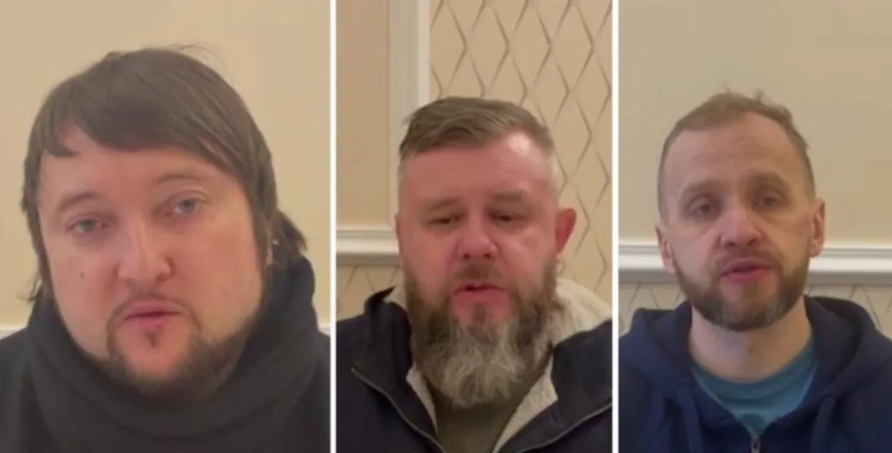 Александр Ильин, Сергей Кульша и Дмитрий Халявкин (слева направо)
