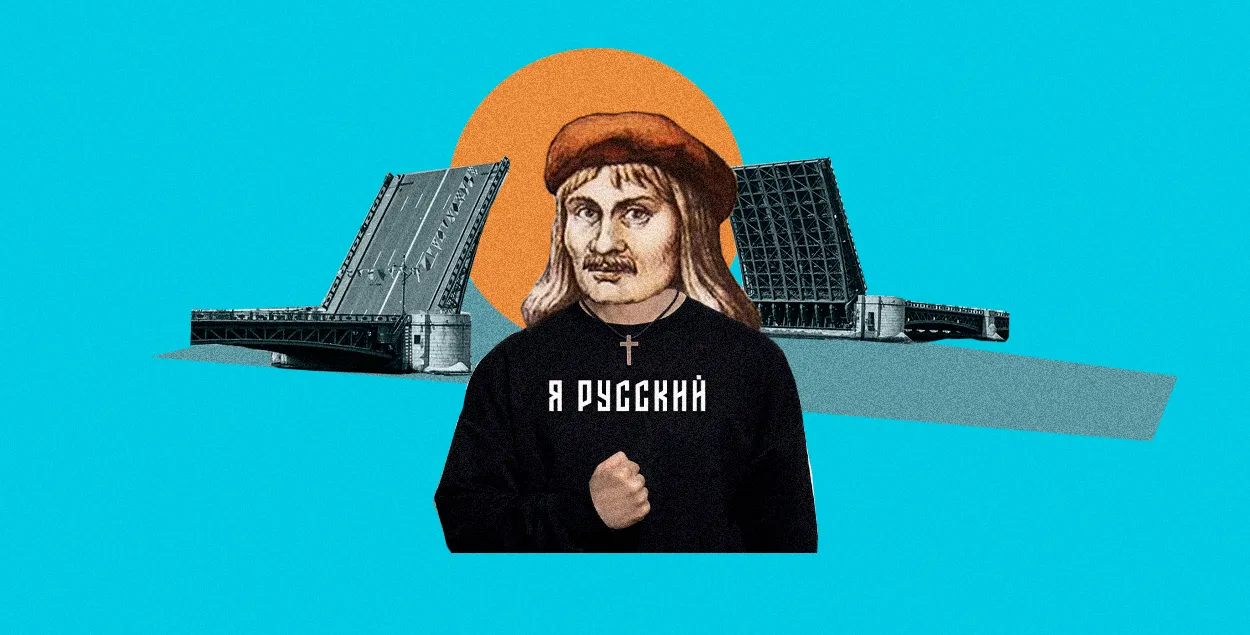 We saw many "interesting" things there / @rubanau_collage
