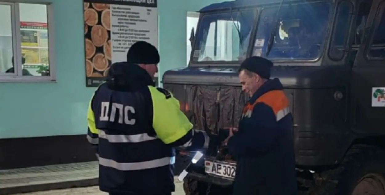 Проверка в лесхозе
