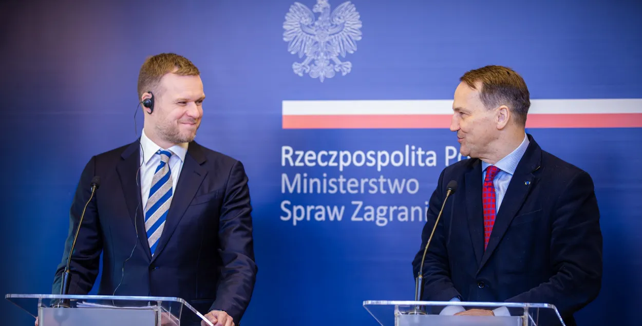 Габрыэлюс Ландсбергіс і Радаслаў Сікорскі
