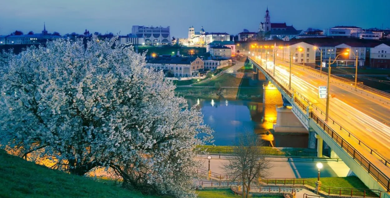 Весенний пейзаж Гродно

