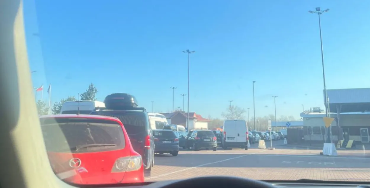 На границе Беларуси и Польшм
