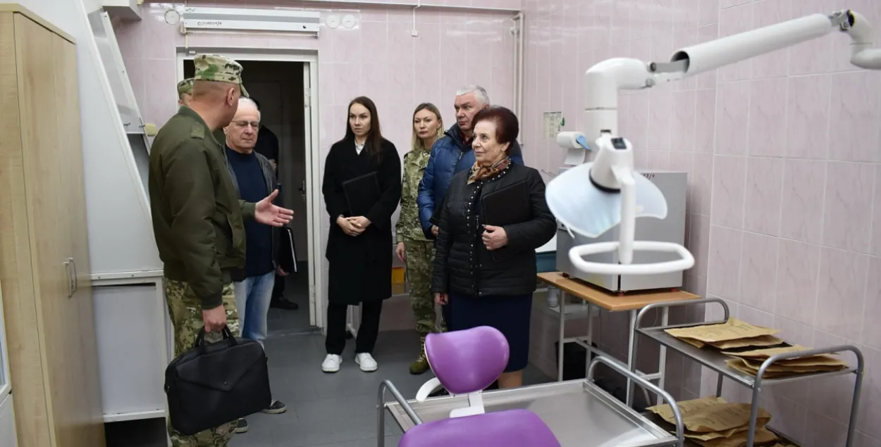 Комиссия в Речицкой колонии
