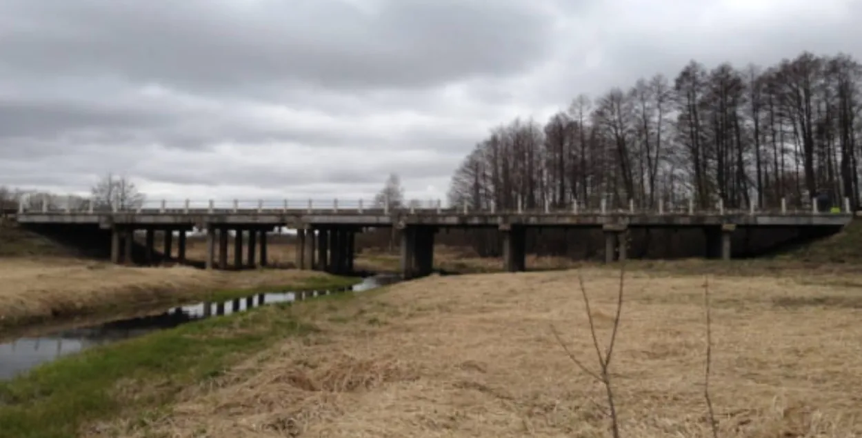 Мост через Плису может рухнуть
