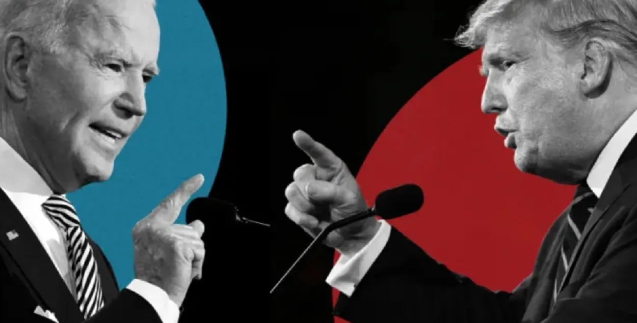 Джо Байдэн і Дональд Трамп
