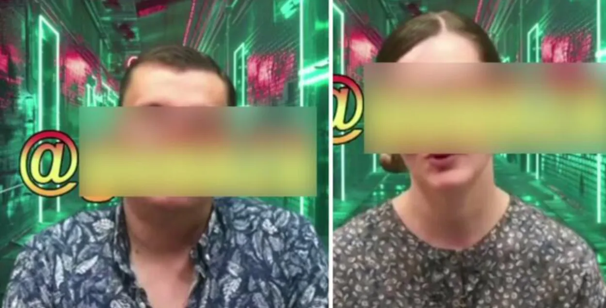 Задержанный Сергей Сорокин и его жена
