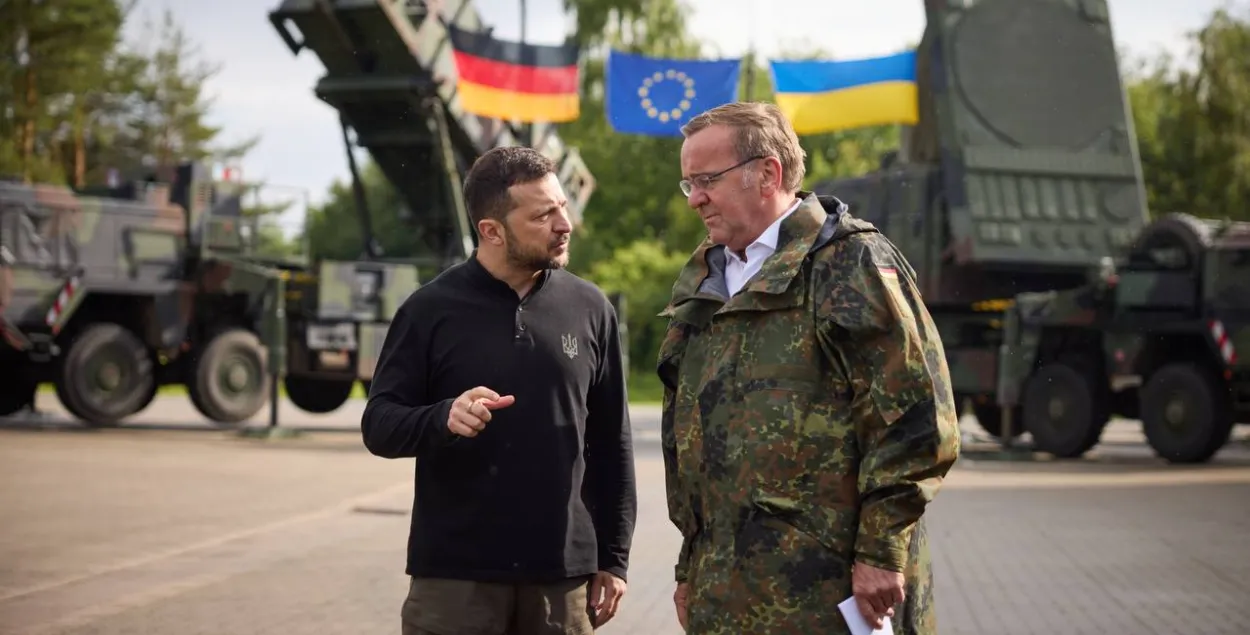 Уладзімір Зяленскі з візітам у Германіі
