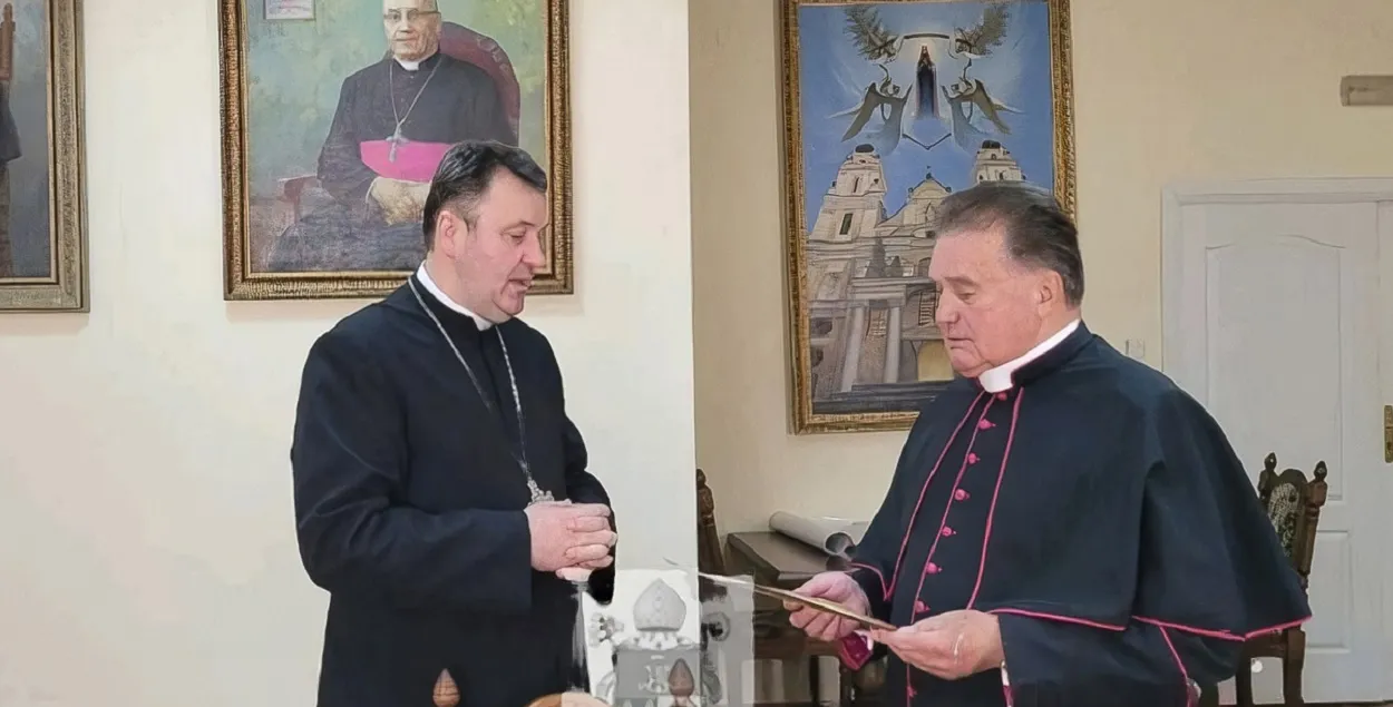 Юзаф Станеўскі і Уладзіслаў Завальнюк
