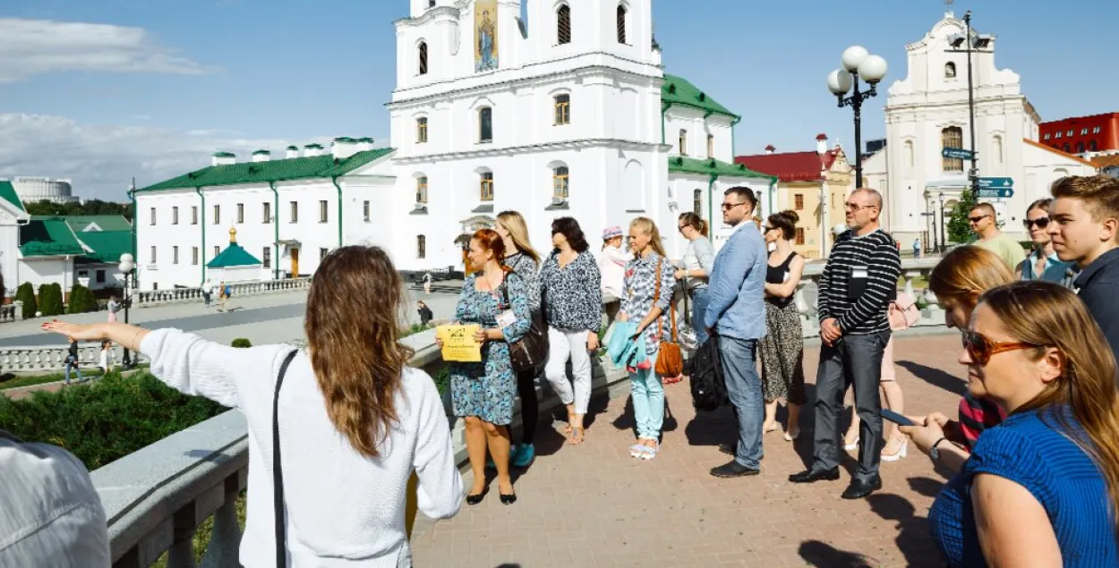 Экскурсія ў Мінску, ілюстрацыйнае фота
