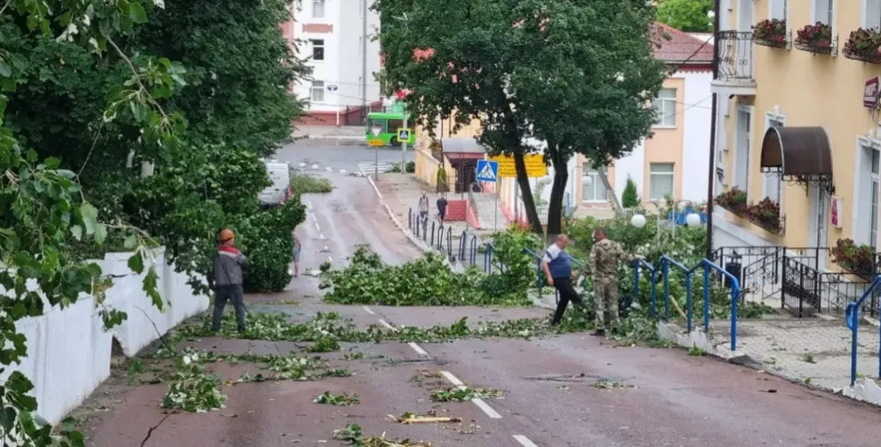 Наступствы непагадзі ў Мазыры 
