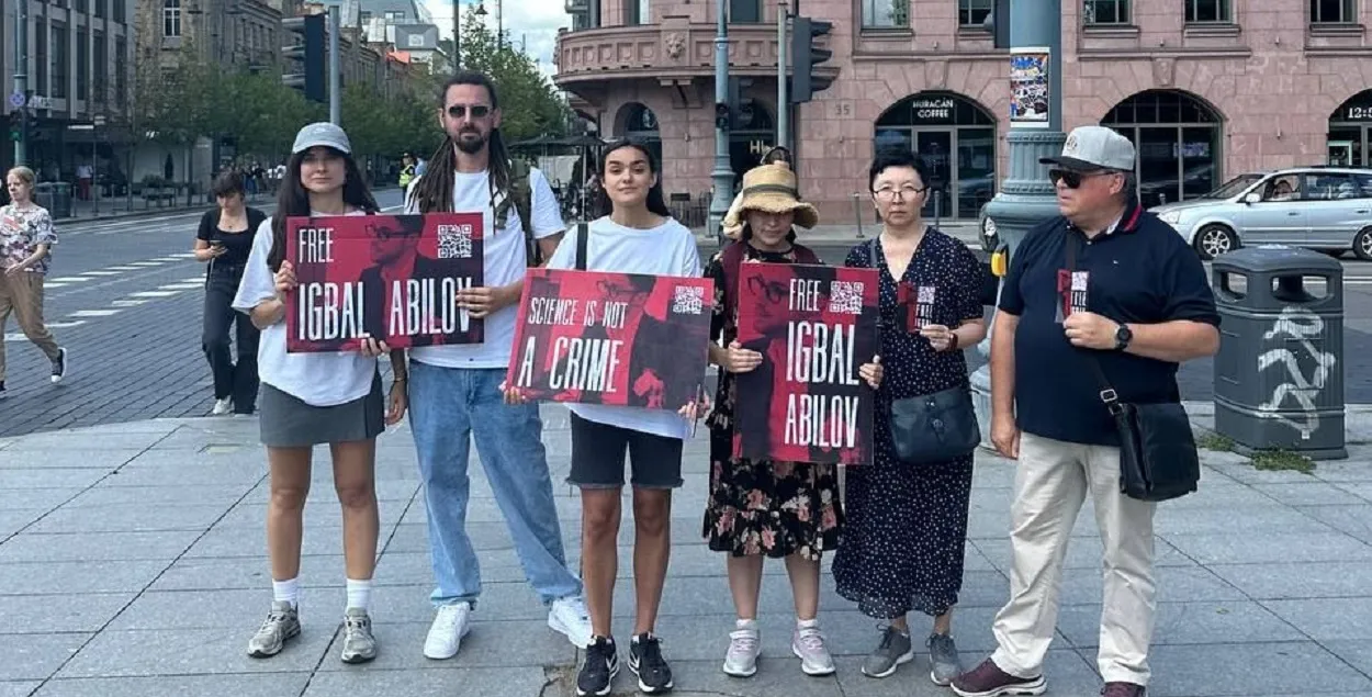 Акцыя ў Вільні
