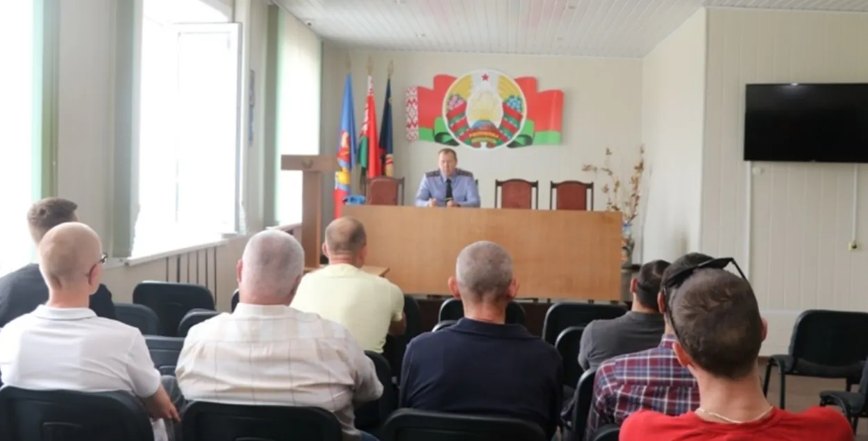 "Прафілактычнае мерапрыемства" ў Ашмянах
