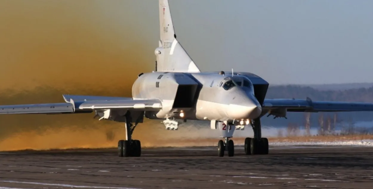 Ту-22М3 упаў у Іркуцкай вобласці
