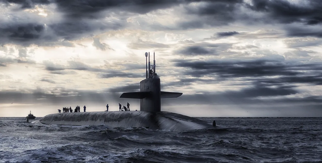 Падводная лодка, фота ілюстрацыйнае
