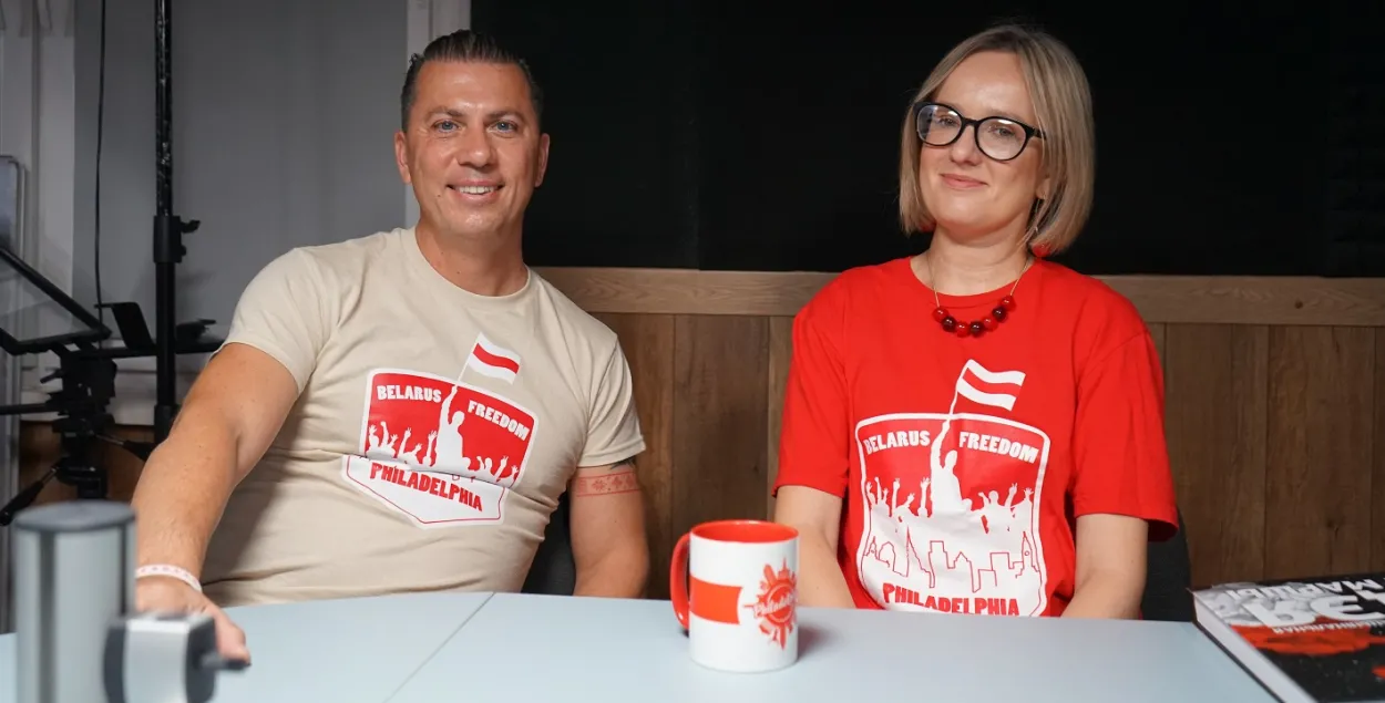 Сяржук Шаліга і Марыя Астапенка
