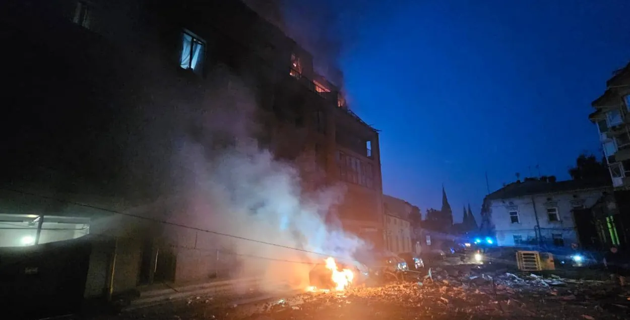 Львоў атакавалі ракетамі і дронамі
