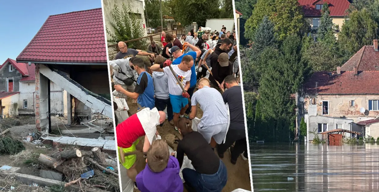 Aftermath of the floods
