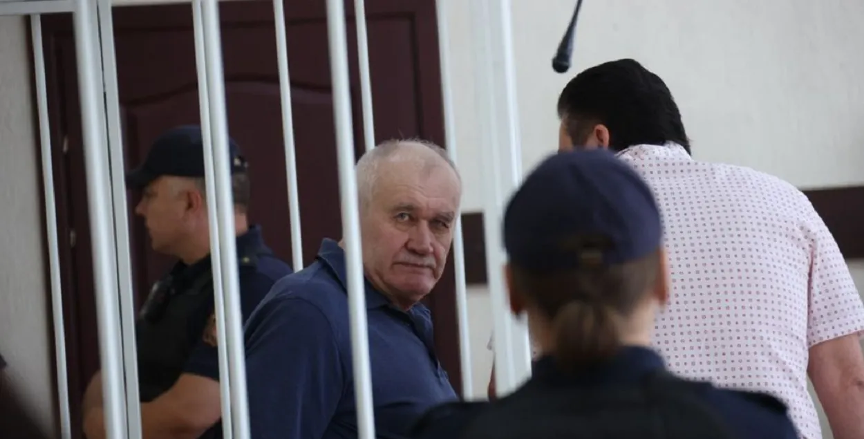 Міхаіл Міхадзюк у судзе
