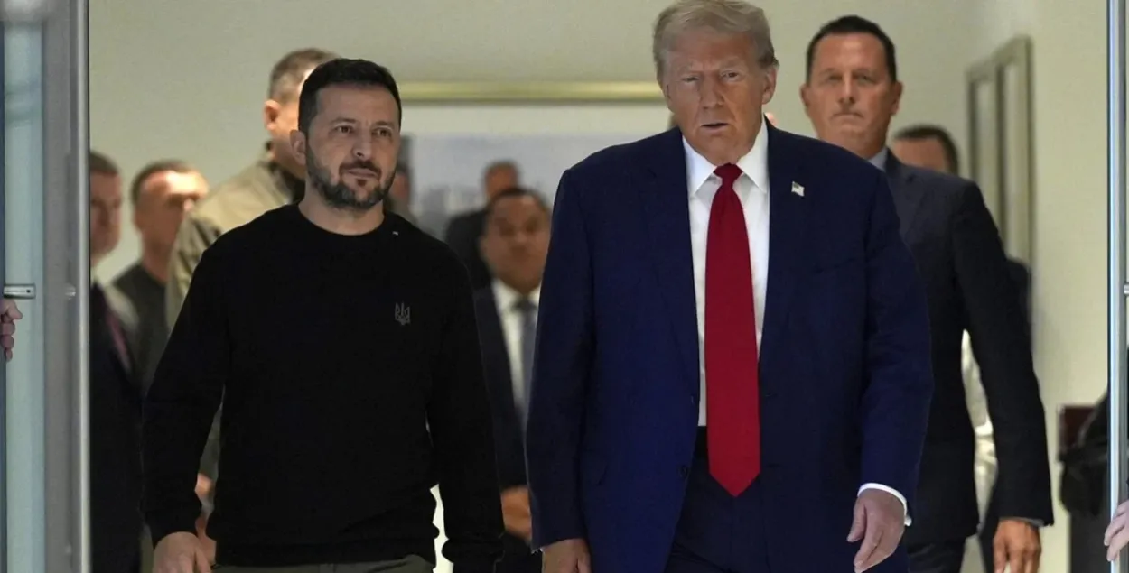 Встреча Владимира Зеленского и Дональда Трампа в Нью-Йорке
